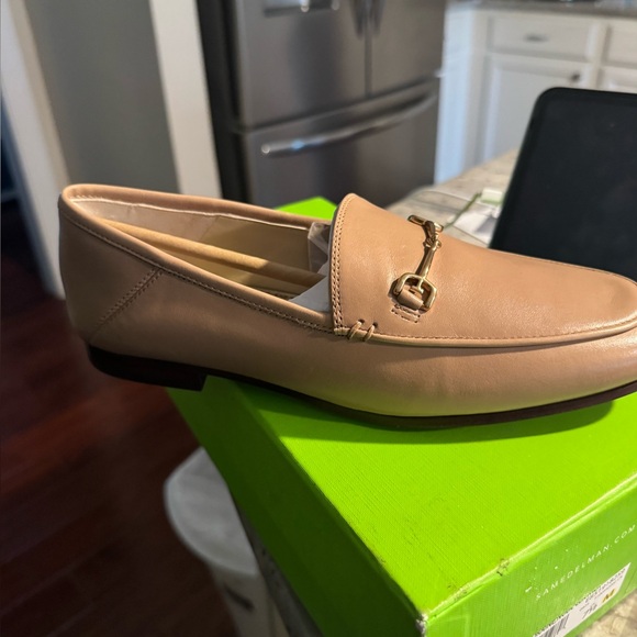 Sam Edelman Nude Leather Loafers - Picture 1 of 6